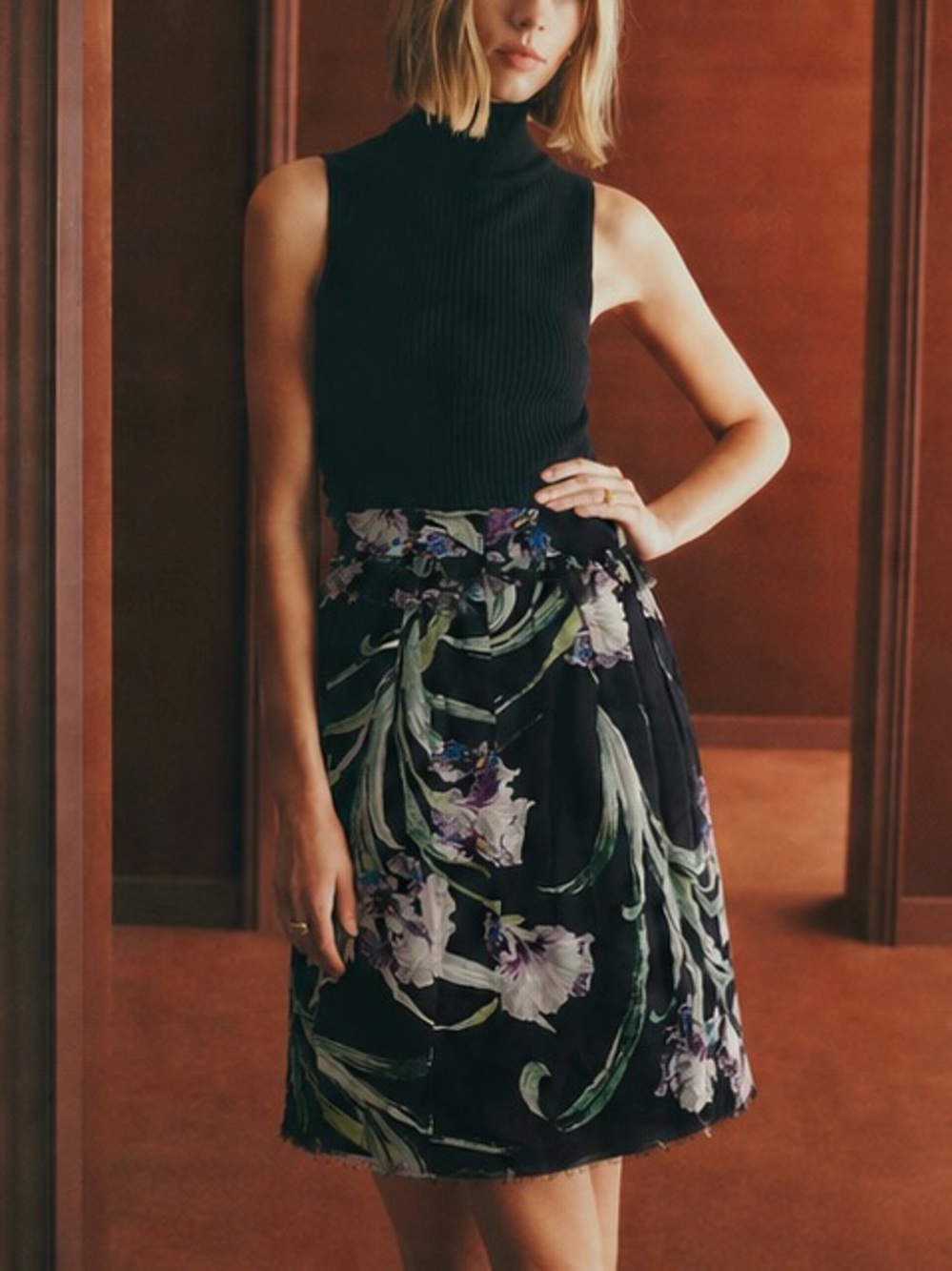 Club Monaco Adamaris Iris Skirt
